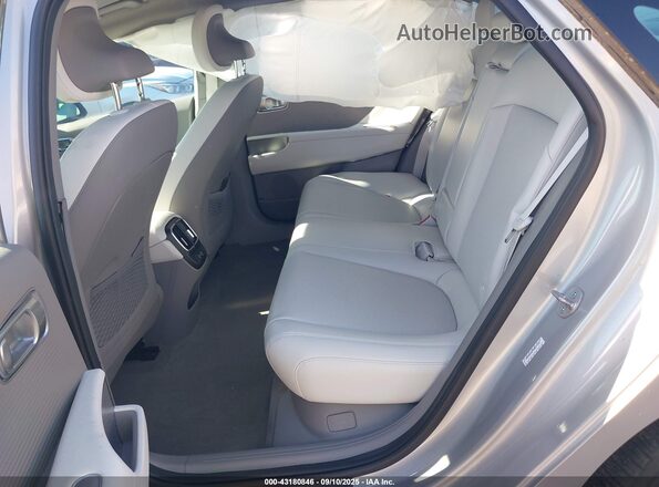 KMHM34AA7PA021418 2023 HYUNDAI IONIQ 6 Gray Widok naklejki z numerem VIN
