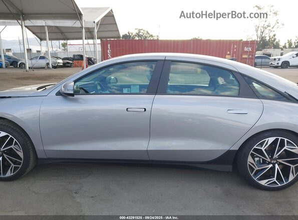 KMHM34AAXSA083386 2025 HYUNDAI IONIQ 6 Silver 