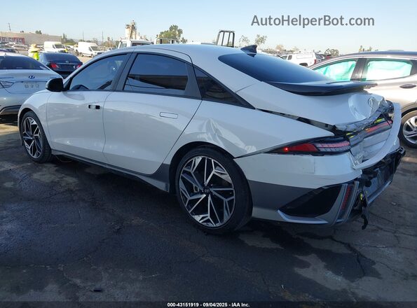 KMHM34AC8PA024507 2023 HYUNDAI IONIQ 6 White Tył lewy