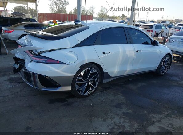 KMHM34AC8PA024507 2023 HYUNDAI IONIQ 6 White Tył prawy
