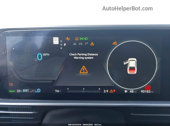 KMHM34AC8PA024507 2023 HYUNDAI IONIQ 6 White Widok tylnych siedzeń