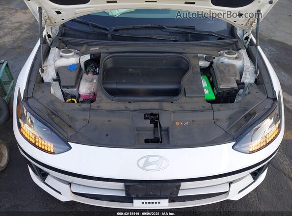 KMHM34AC8PA024507 2023 HYUNDAI IONIQ 6 White Widok z tyłu