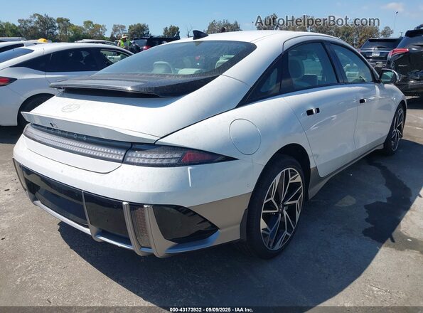 KMHM54AC3RA064233 2024 HYUNDAI IONIQ 6 White Tył prawy