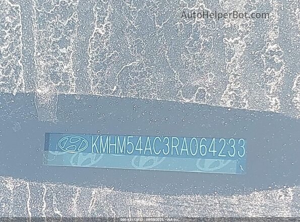 KMHM54AC3RA064233 2024 HYUNDAI IONIQ 6 White Widok komory silnika