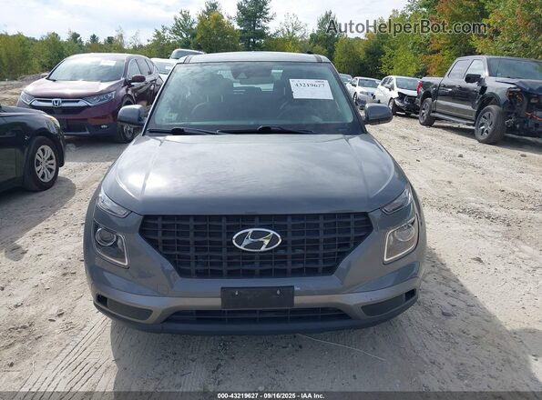 KMHRB8A31LU014300 2020 HYUNDAI VENUE Серый Вид щитка приборов