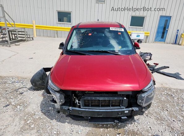 KMHRB8A37LU019016 2020 HYUNDAI VENUE Red Вид спереду