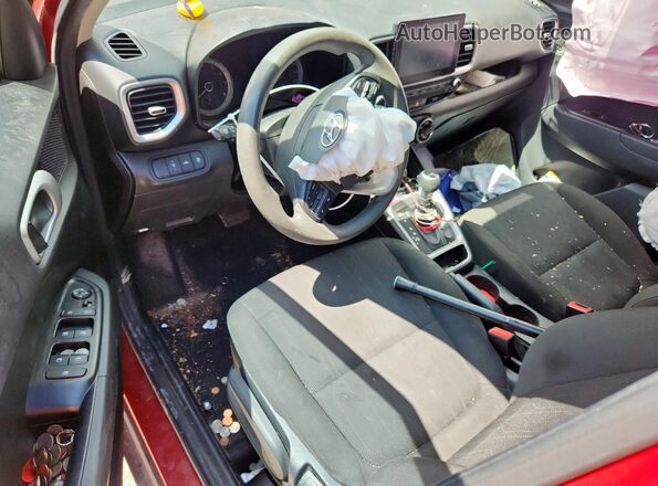 KMHRB8A37LU019016 2020 HYUNDAI VENUE Red Вид панелі приладів