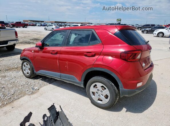 KMHRB8A37LU019016 2020 HYUNDAI VENUE Red Задня ліва чверть