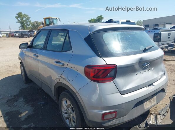 KMHRB8A37MU069934 2021 HYUNDAI VENUE Серебряный Задняя левая четверть
