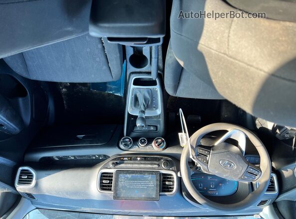 KMHRB8A37PU219464 2023 HYUNDAI VENUE Black Vista del cuadro de instrumentos