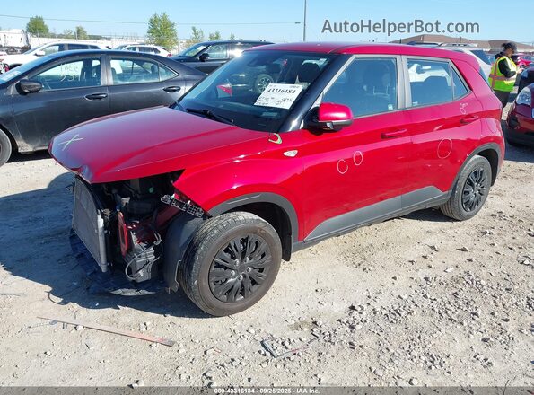 KMHRB8A38LU015511 2020 HYUNDAI VENUE Red Przód lewy