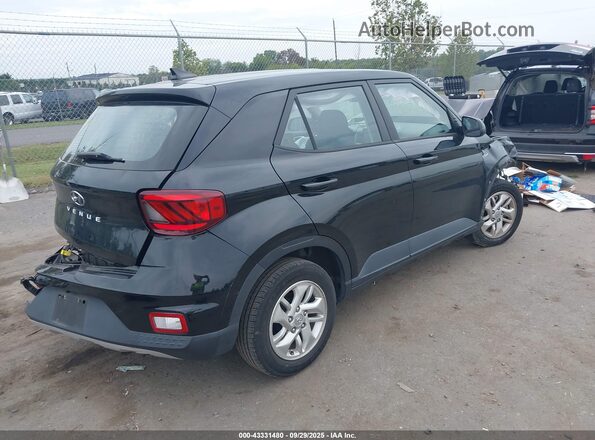 KMHRB8A38MU067402 2021 HYUNDAI VENUE Black Trasero derecho