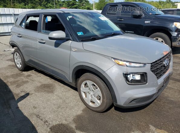 KMHRB8A39LU034777 2020 HYUNDAI VENUE Gray Przód prawy
