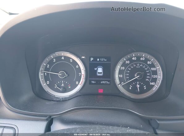 KMHRB8A39MU066291 2021 HYUNDAI VENUE Blue Vista de los asientos traseros
