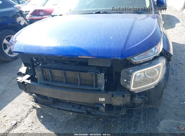 KMHRB8A39MU066291 2021 HYUNDAI VENUE Blue Vista frontal