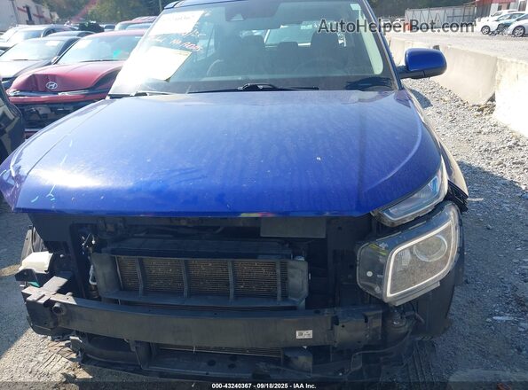 KMHRB8A39MU066291 2021 HYUNDAI VENUE Blue Vista del cuadro de instrumentos