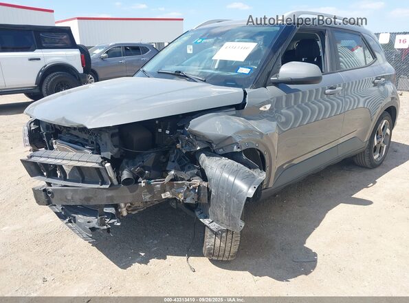 KMHRC8A30MU105444 2021 HYUNDAI VENUE Серый Передняя левая четверть