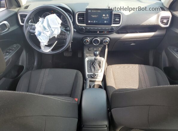 KMHRC8A31MU111978 2021 HYUNDAI VENUE Синий Вид панели приборов