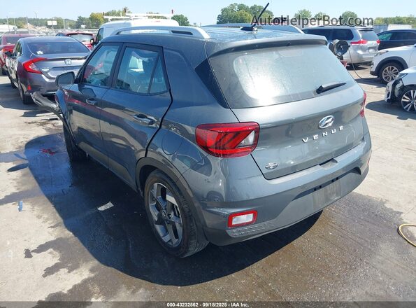 KMHRC8A31PU273341 2023 HYUNDAI VENUE Gray Trasero izquierdo