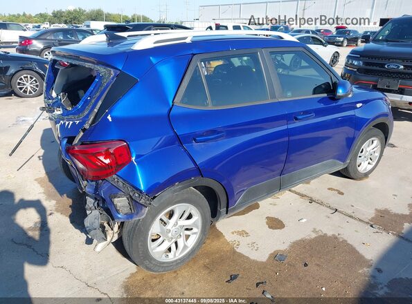 KMHRC8A32LU018238 2020 HYUNDAI VENUE Blue Trasero derecho