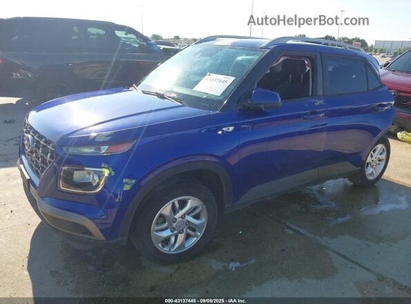 KMHRC8A32LU018238 2020 HYUNDAI VENUE Blue Vista tres cuartos delantera izquierda