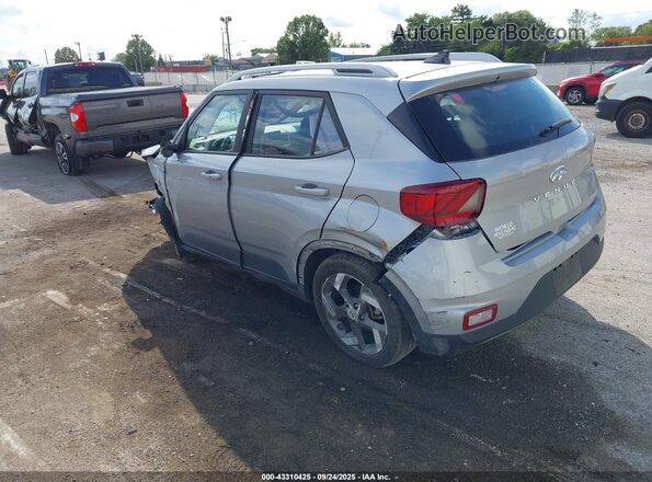 KMHRC8A32MU105588 2021 HYUNDAI VENUE Silver Trasero izquierdo
