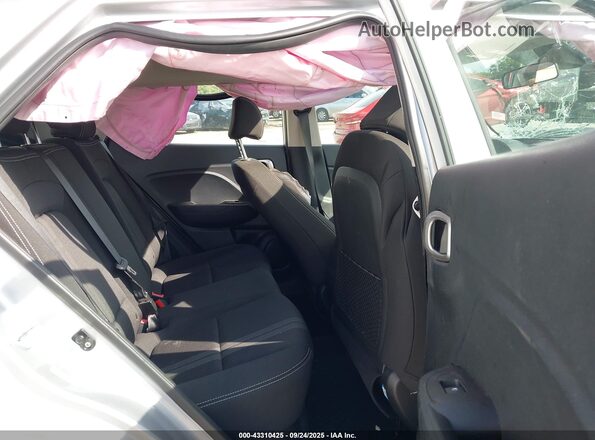 KMHRC8A32MU105588 2021 HYUNDAI VENUE Silver Vista de la etiqueta del VIN