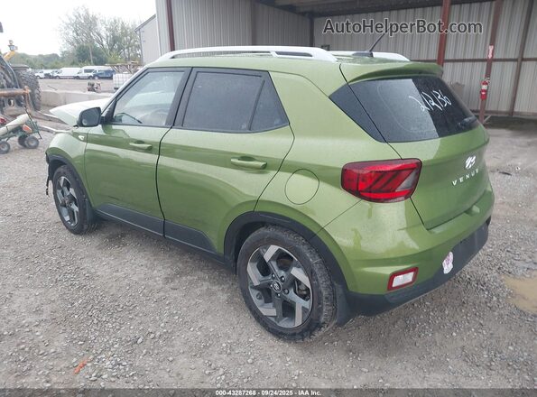 KMHRC8A33PU212136 2023 HYUNDAI VENUE Green Задня ліва чверть