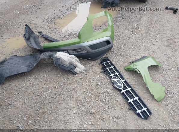 KMHRC8A33PU212136 2023 HYUNDAI VENUE Green Вид щитка приладів