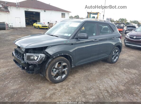 KMHRC8A33RU339049 2024 HYUNDAI VENUE Gray Przód lewy