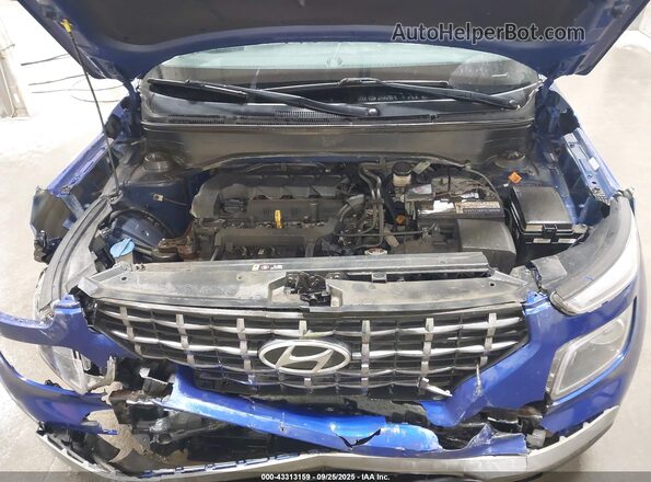 KMHRC8A34LU025580 2020 HYUNDAI VENUE Blue Rear view