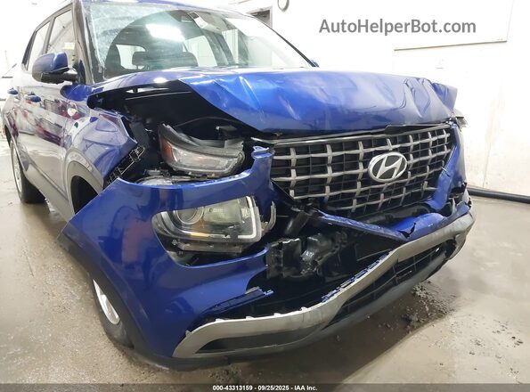 KMHRC8A34LU025580 2020 HYUNDAI VENUE Blue Front view