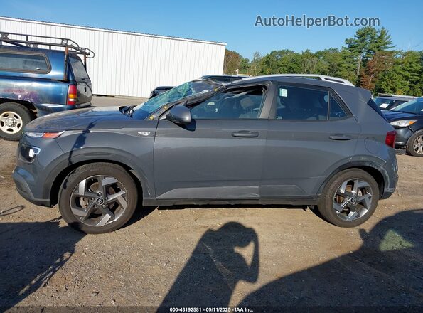 KMHRC8A34PU256856 2023 HYUNDAI VENUE Gray 360 interior view