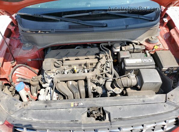 KMHRC8A35LU019903 2020 HYUNDAI VENUE Red Widok komory silnika