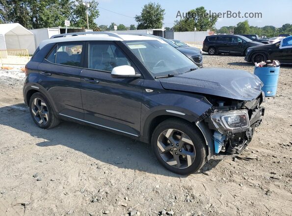 KMHRC8A35LU050634 2020 HYUNDAI VENUE Blue წინა მარჯვენა
