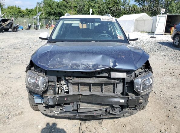KMHRC8A35LU050634 2020 HYUNDAI VENUE Blue წინა ხედი