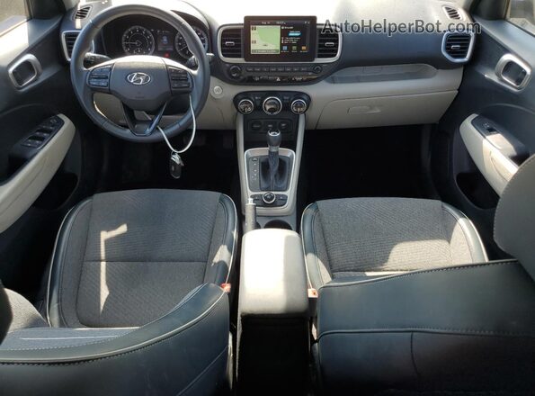KMHRC8A35LU050634 2020 HYUNDAI VENUE Blue წინა პანელის ხედი