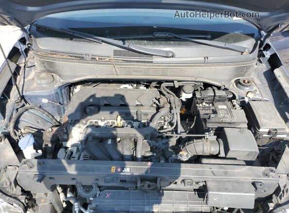 KMHRC8A35LU050634 2020 HYUNDAI VENUE Blue ძრავის განყოფილების ხედი