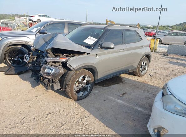 KMHRC8A35MU063739 2021 HYUNDAI VENUE Серый Передняя левая четверть