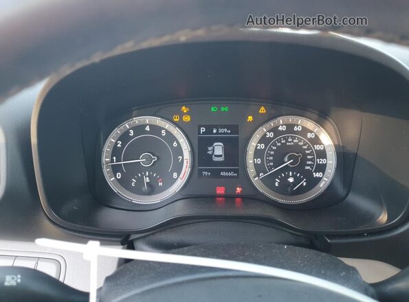 KMHRC8A36LU028755 2020 HYUNDAI VENUE Black Սարքավորումների վահանակի տեսք