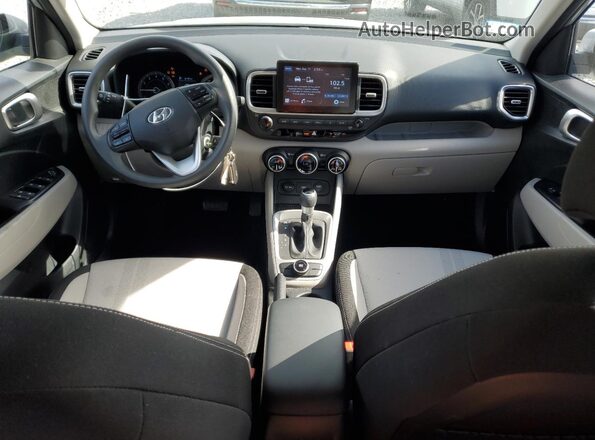 KMHRC8A37LU019773 2020 HYUNDAI VENUE Silver Dashboard view