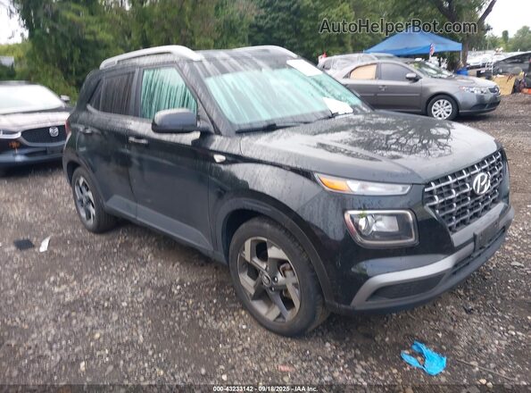 KMHRC8A39PU216479 2023 HYUNDAI VENUE Черный Вид задней части салона