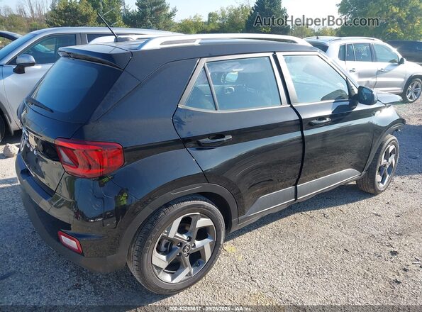 KMHRC8A3XPU256523 2023 HYUNDAI VENUE Black უკანა მარჯვენა