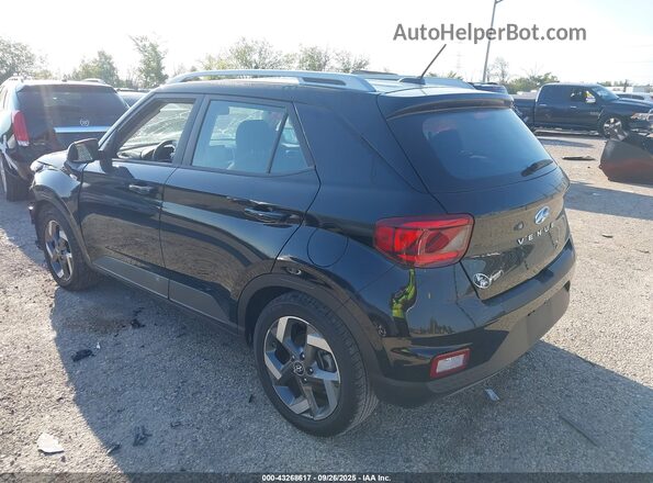 KMHRC8A3XPU256523 2023 HYUNDAI VENUE Black უკანა მარცხენა
