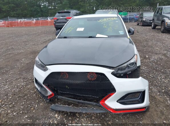 KMHT36AH4LU003746 2020 HYUNDAI VELOSTER N White წინა პანელის ხედი