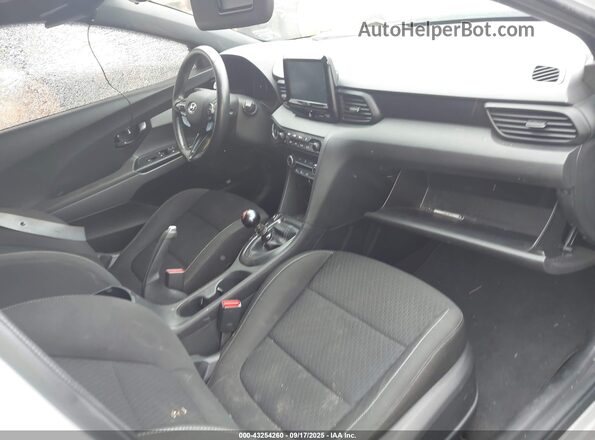 KMHT36AH4LU003746 2020 HYUNDAI VELOSTER N White წინა სალონის ხედი