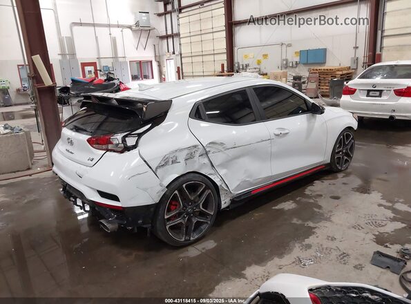 KMHT36AH5LU005666 2020 HYUNDAI VELOSTER N Белый Задняя правая четверть