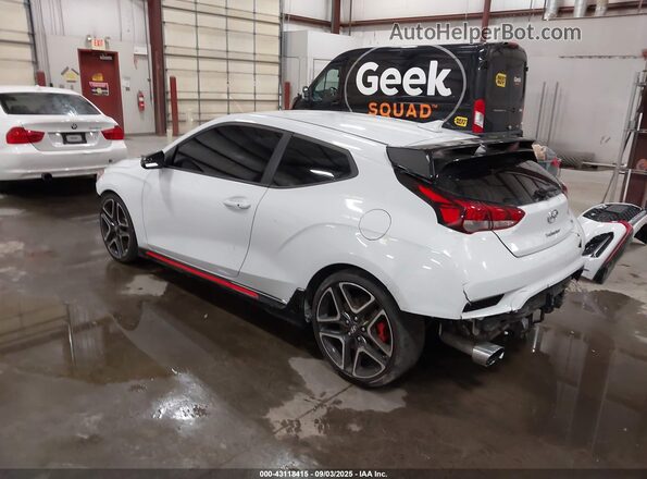 KMHT36AH5LU005666 2020 HYUNDAI VELOSTER N Белый Задняя левая четверть