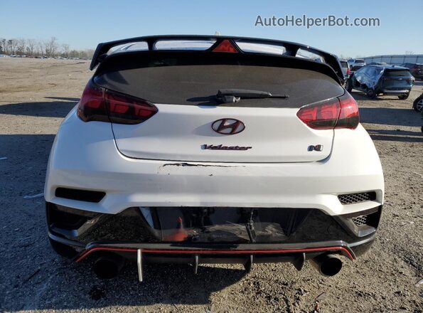 KMHT36AH6NU014699 2022 HYUNDAI VELOSTER White Հետևի տեսք