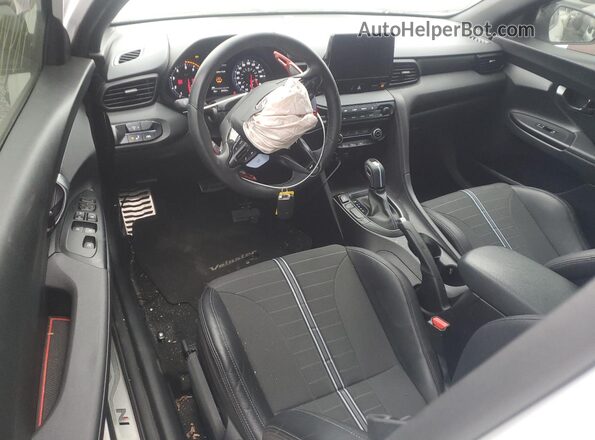 KMHT36AH6NU014699 2022 HYUNDAI VELOSTER White Առջևի վահանակի տեսք